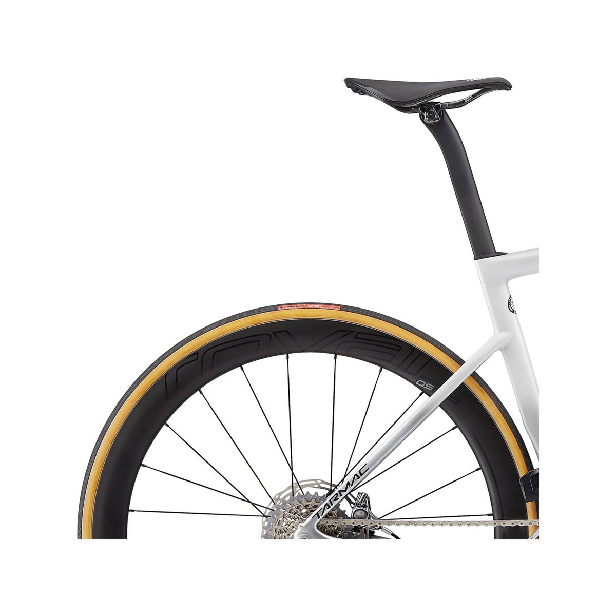 Specialized S-Works Tarmac Disc SRAM eTap, gloss metallic white silver/lite silver fade - Bild 7