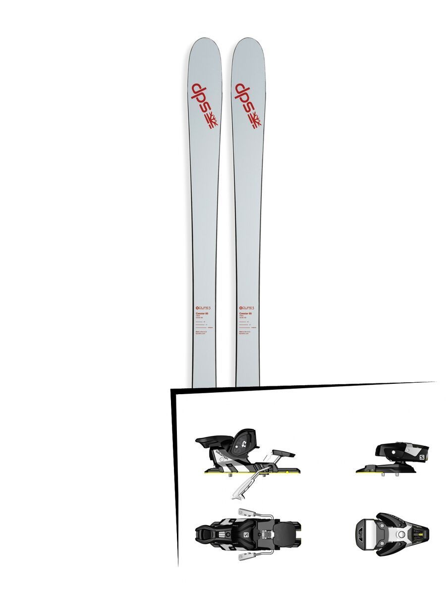 Set: DPS Skis Cassiar 85 2017 + Salomon STH2 WTR 13 (1456103) - Bild 1