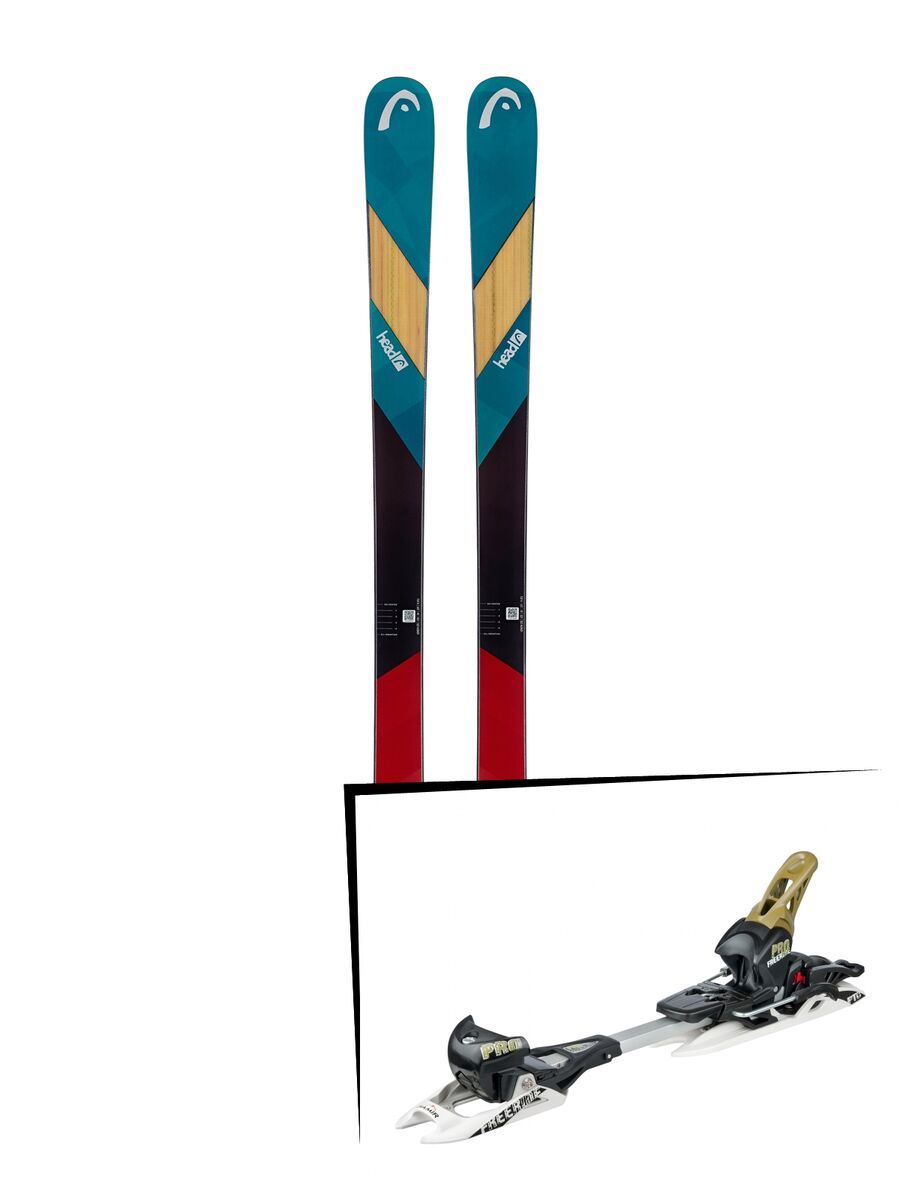 Set: Head Caddy 2019 + Fritschi Diamir Freeride Pro schwarz/oliv - Bild 1