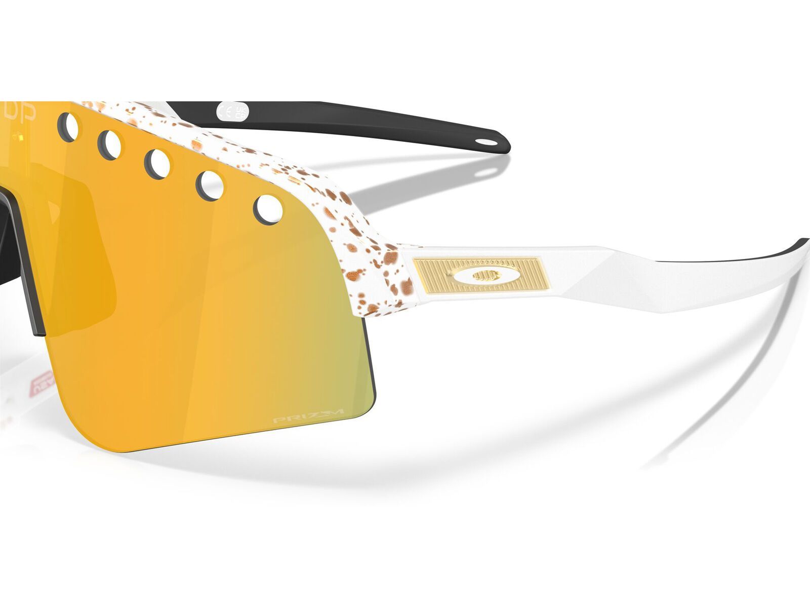 Oakley Sutro Lite Sweep Mathieu van der Poel, Prizm 24k / bronze splatter - Bild 4