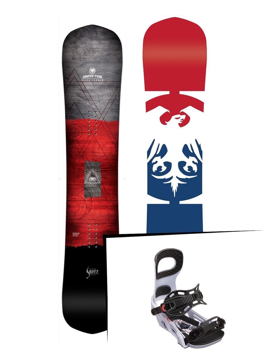 Set: Never Summer Shaper Twin 2019 + Bent Metal Joint (2260302S) - Bild 1