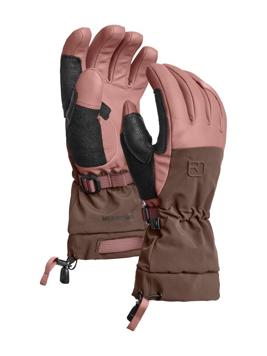 Ortovox Merino Freeride Glove W, dusk rose - Bild 1