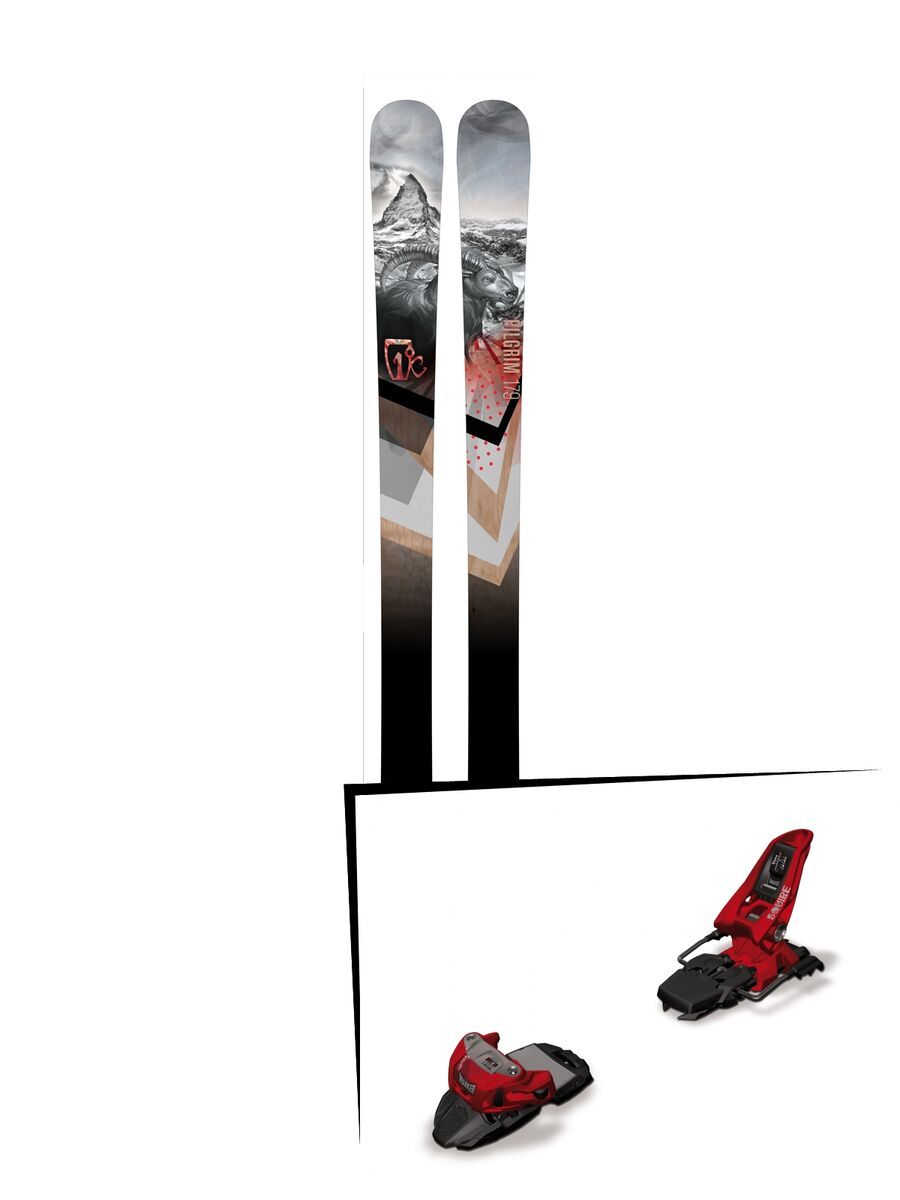 Set: Icelantic Pilgrim 2016 + Marker Squire 11 (1685412) - Bild 1