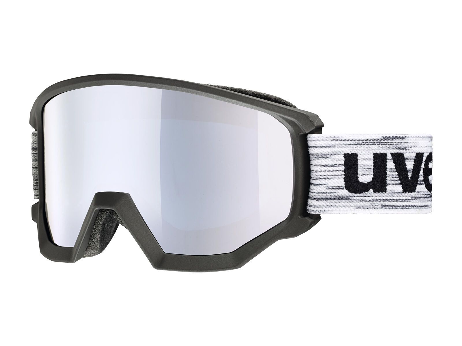 uvex athletic FM, black mat/Lens: mirror silver - Bild 1
