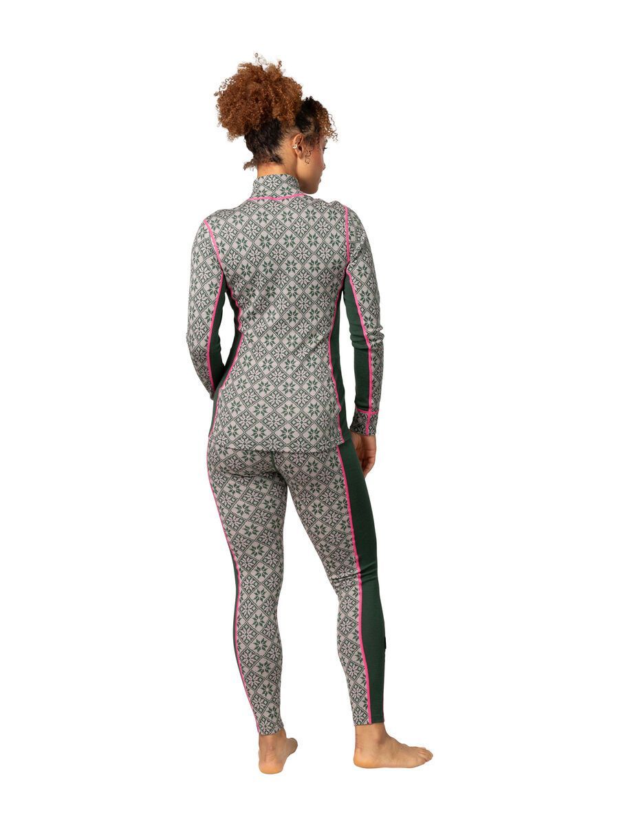 Kari Traa Rose Half Zip Baselayer, thyme - Bild 5