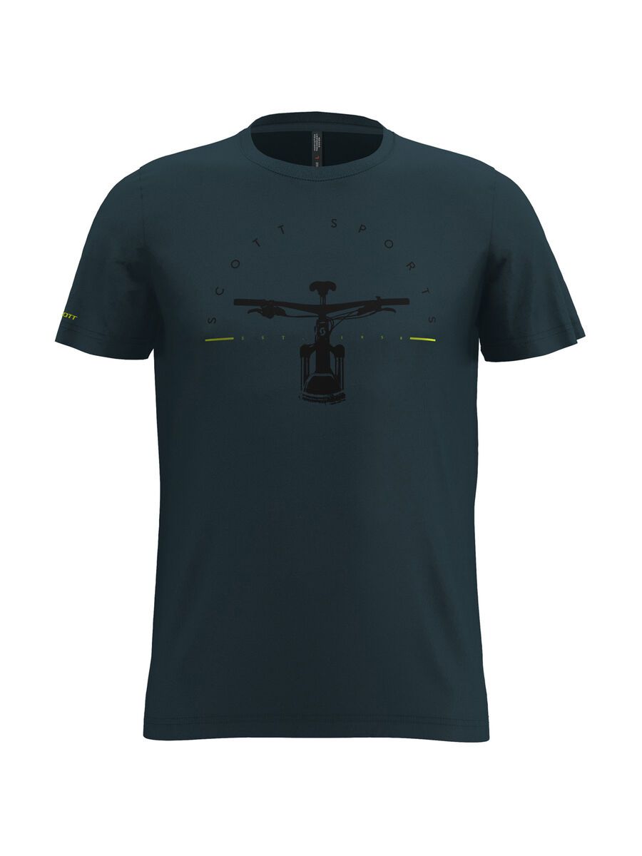 Scott 20 Casual Dye S/Sl Tee, nightfall blue - Bild 1