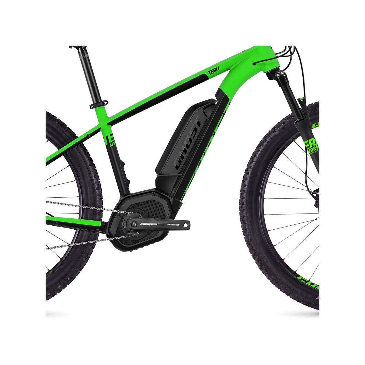 Ghost Hybride Teru B2.7+ AL, neon green/night black - Bild 3