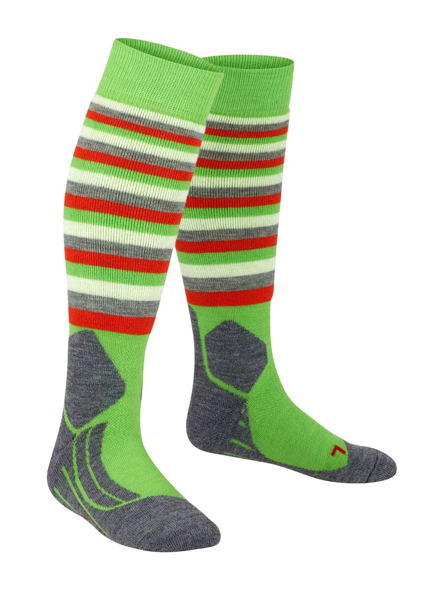Falke SK2 Intermediate Stripes Kinder, vivid green - Bild 1
