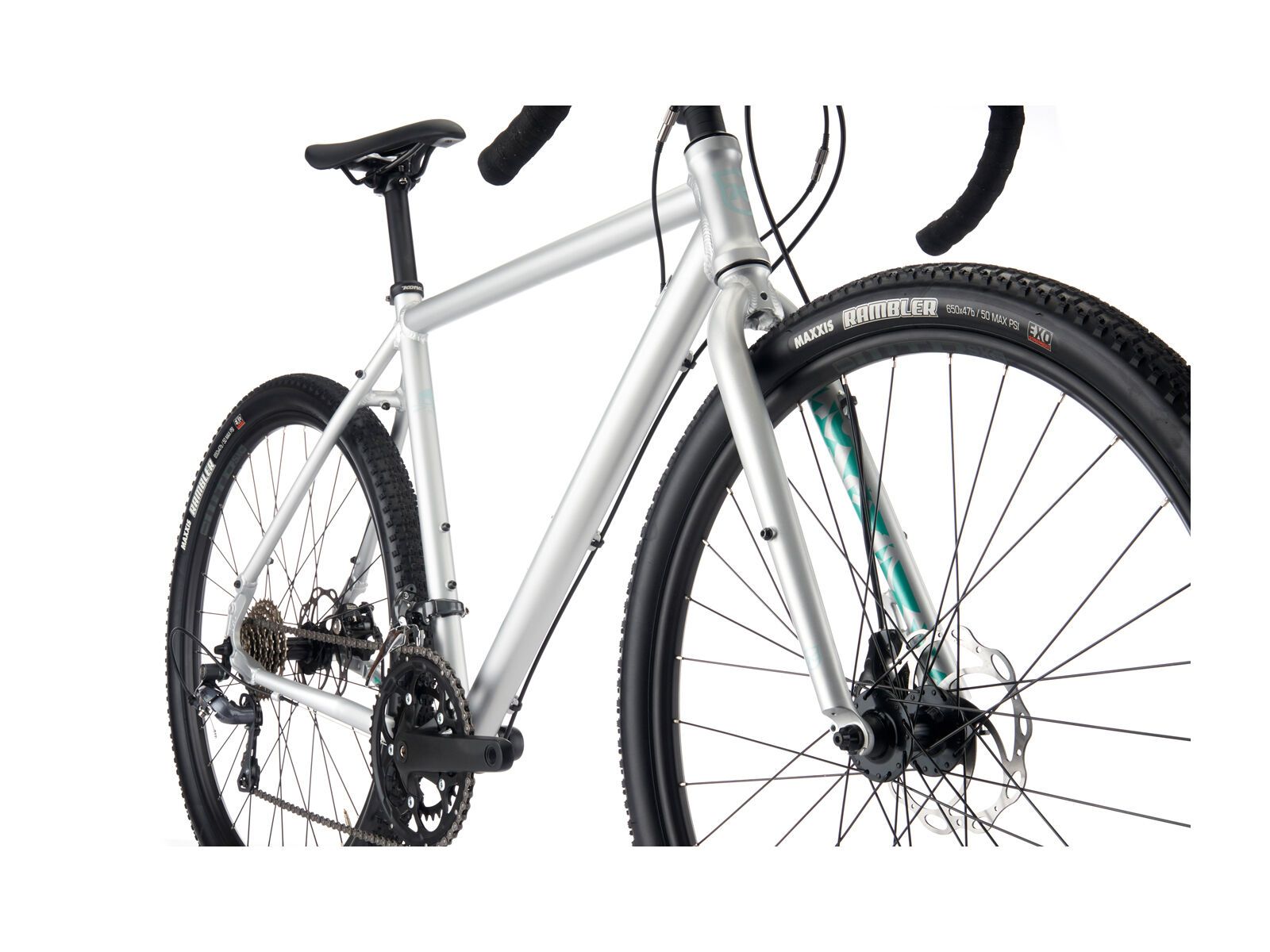 Kona Rove AL 650, matte faux raw / metallic mint - Bild 4