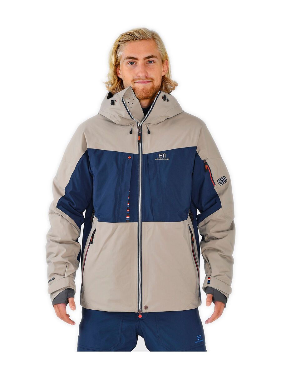 Elevenate Men's Creblet Jacket, vintage khaki - Bild 2