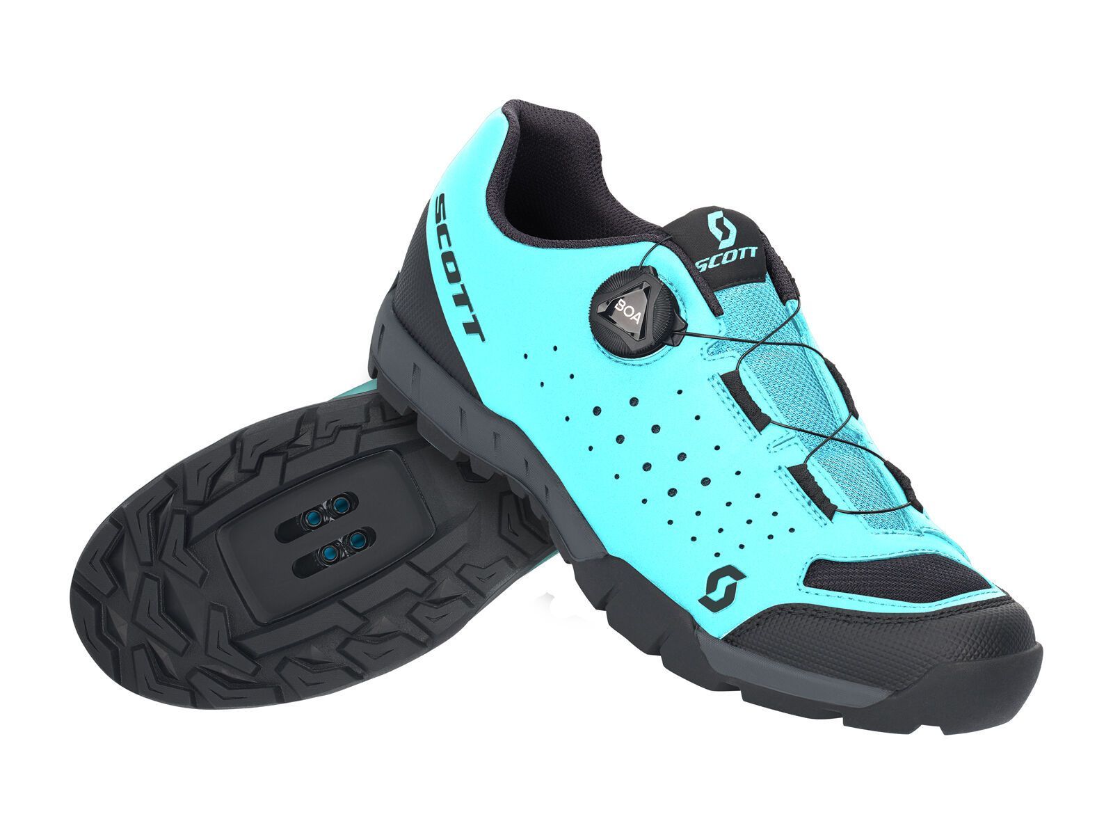 Scott Sport Trail Evo Boa Lady Shoe, light blue/black - Bild 2