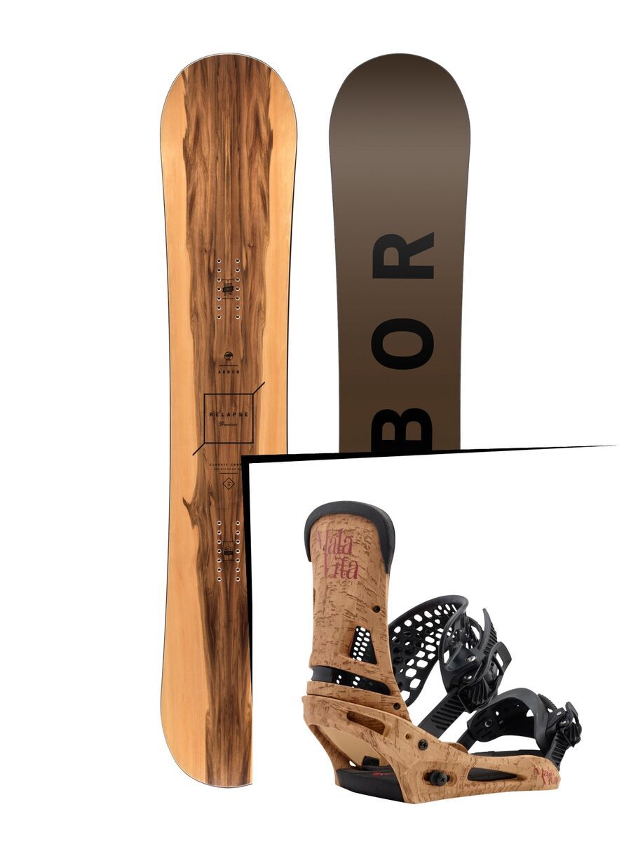 Set: Arbor Relapse Premium 2017 + Burton Malavita (1712852S) - Bild 1