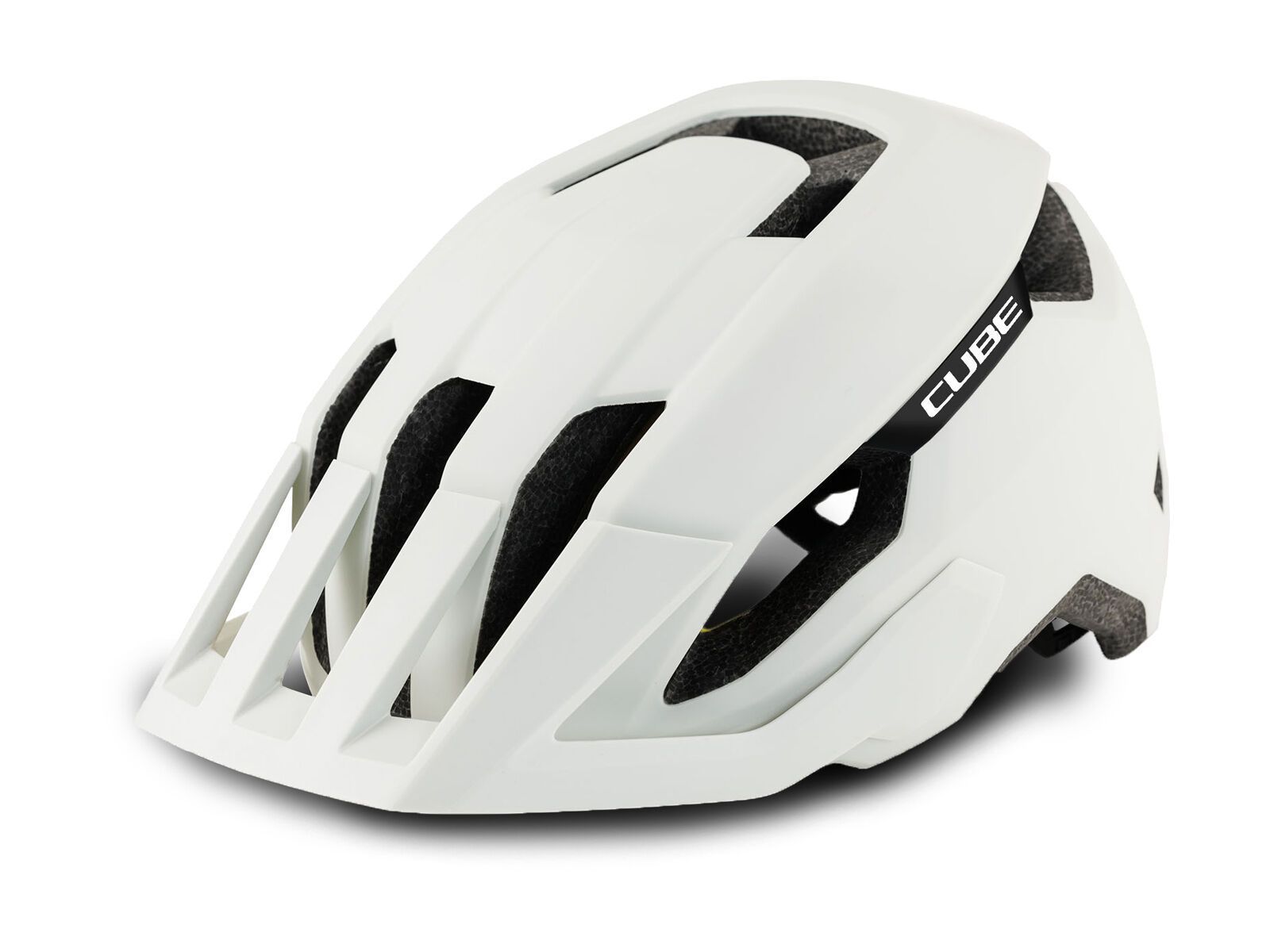 Cube Helm Stray, white - Bild 1