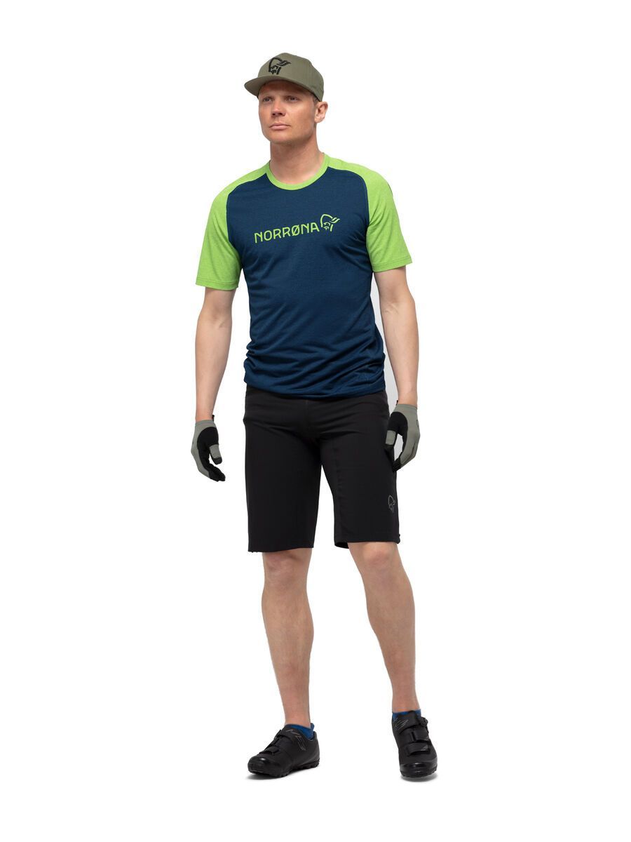 Norrona fjørå equaliser lightweight T-Shirt M's, foliage/indigo night - Bild 3