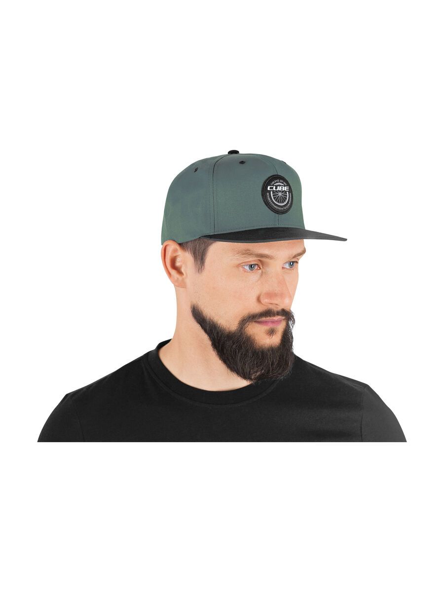 Cube Freeride Cap Edge, green´n´black - Bild 2
