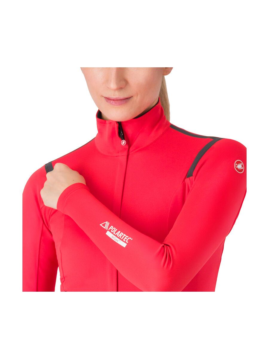 Castelli Perfetto RoS 3 W Jacket, hibiscus/black reflex - Bild 7