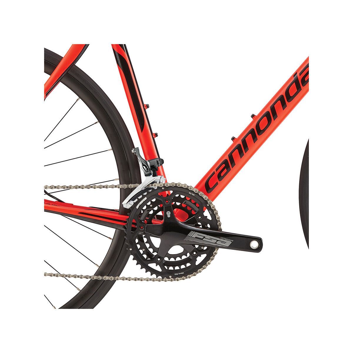 Cannondale Synapse Disc Tiagra 6, acid red w/ jet black, matte - Bild 3