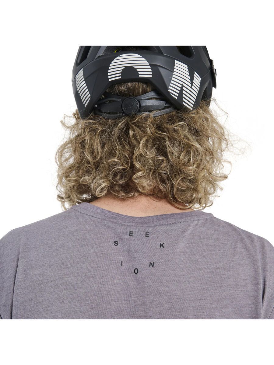 ION MTB Jersey Seek Amp Short Sleeve Men, shark-grey - Bild 5