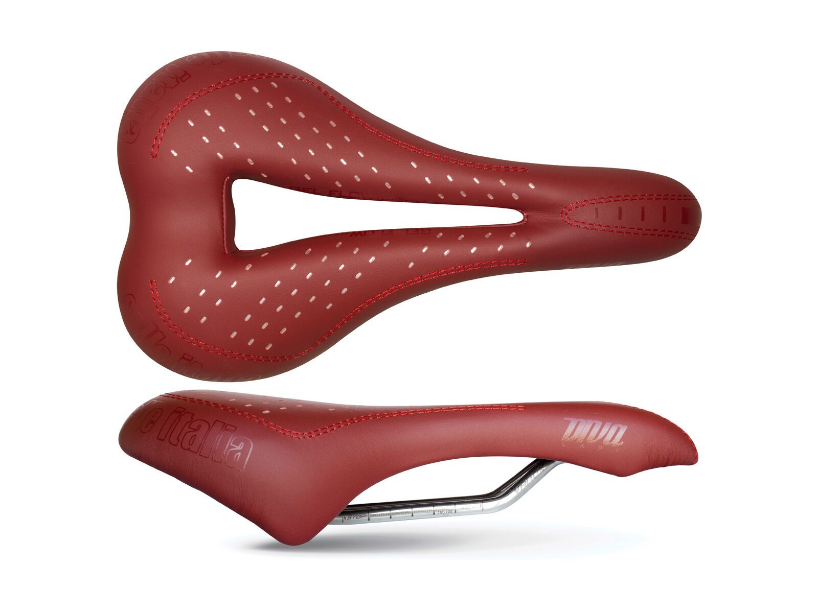 Selle Italia Diva Gel Flow Ltd. Edition, burgundy - Bild 3