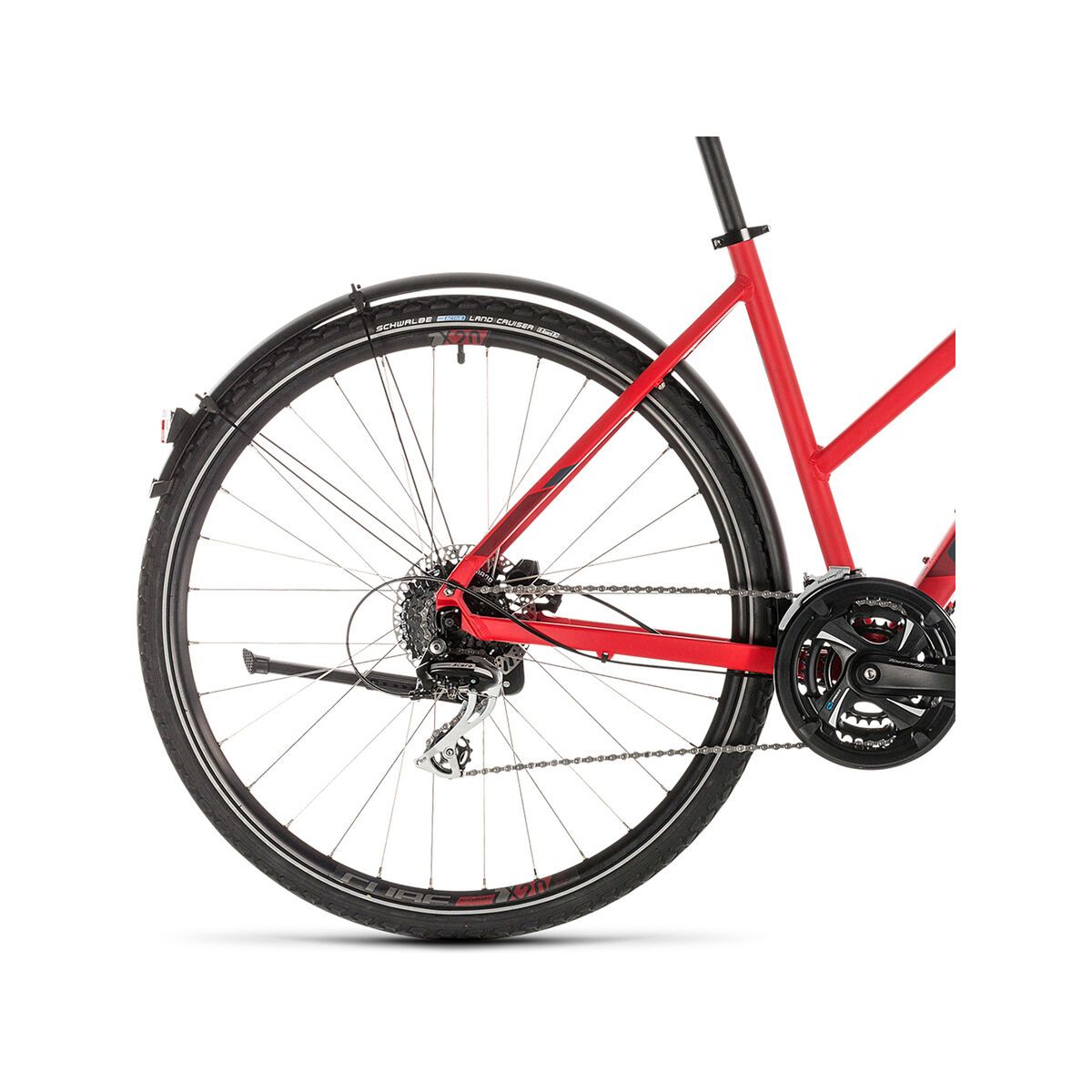 Cube Nature Allroad Trapeze, red´n´grey - Bild 4