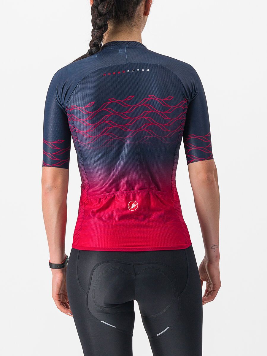 Castelli Climber's 2.0 W Jersey, belgian blue/persian red - Bild 3