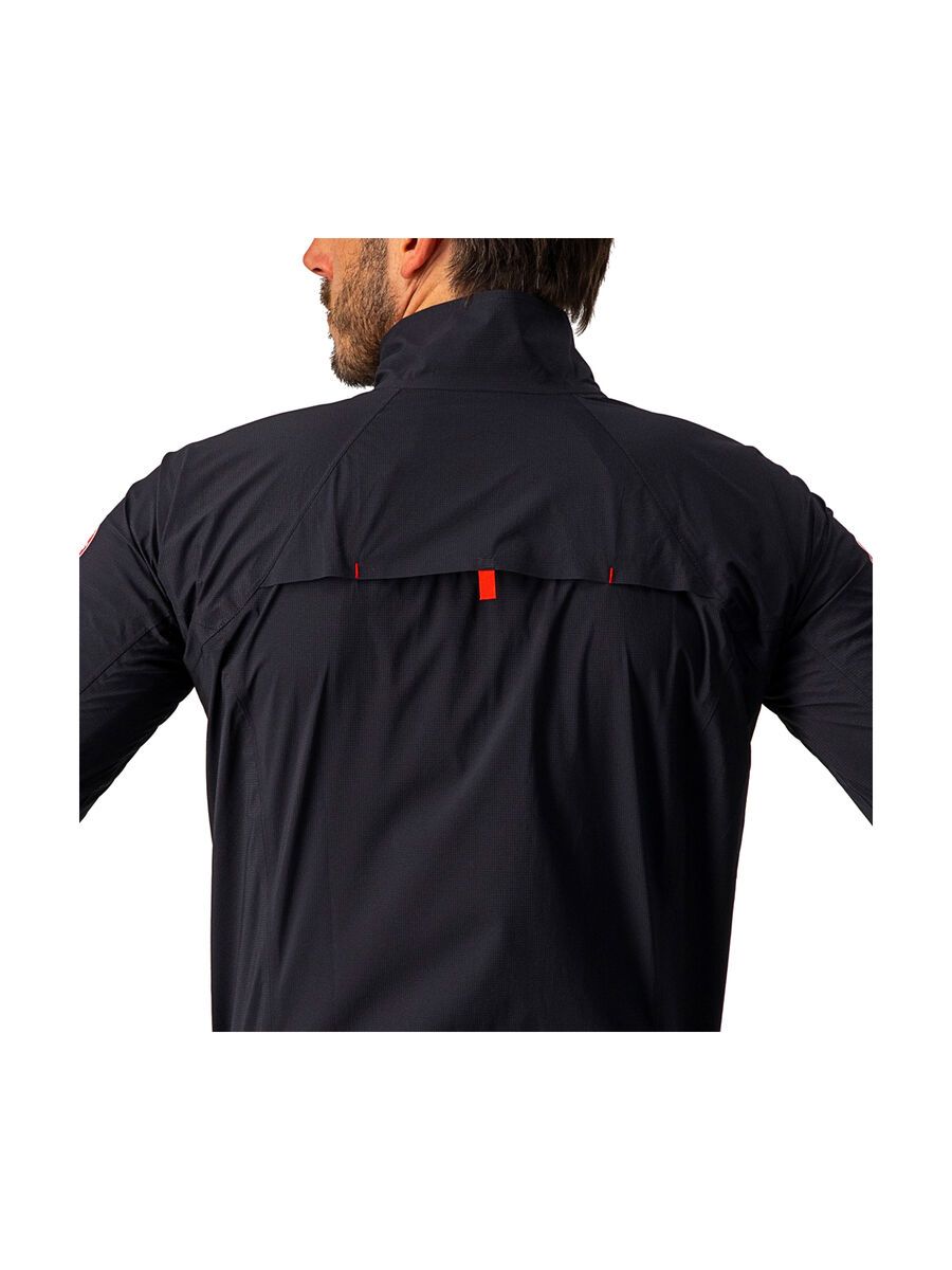 Castelli Emergency 2 Rain Jacket, light black - Bild 4