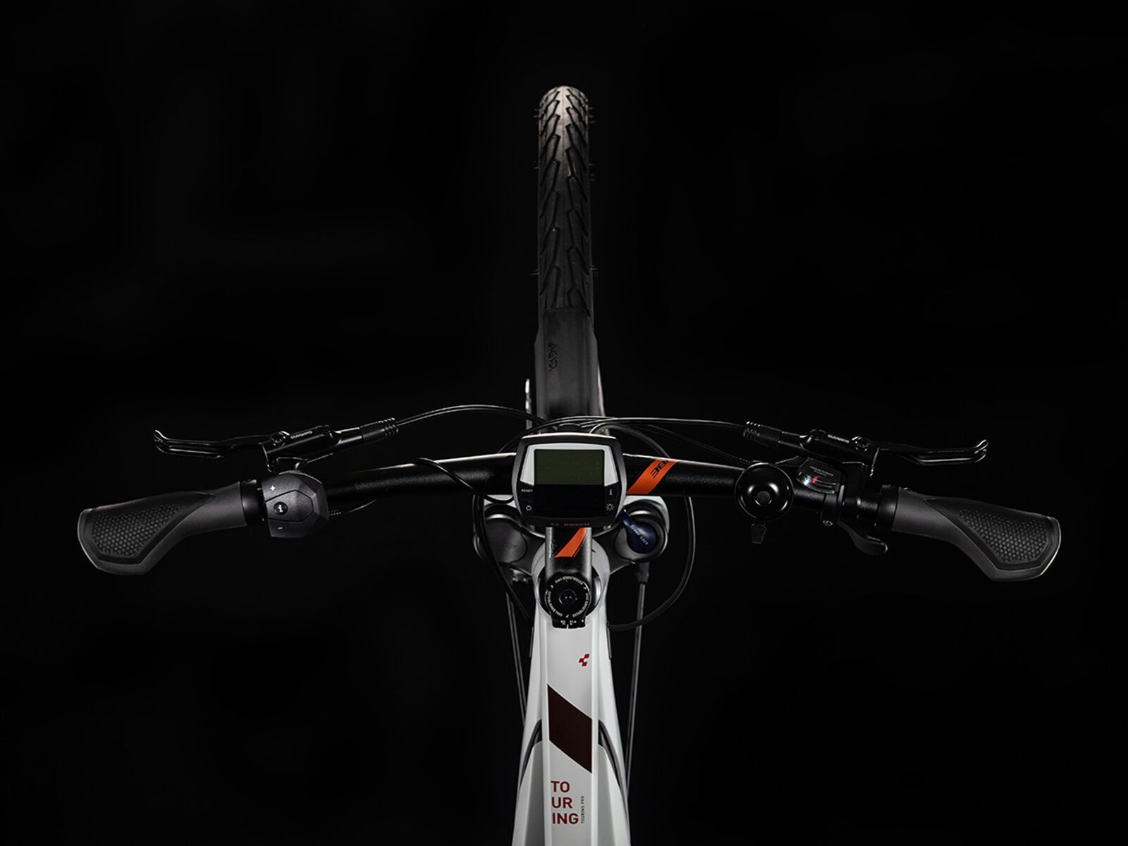 Cube Touring Hybrid Pro, grey´n´red - Bild 2