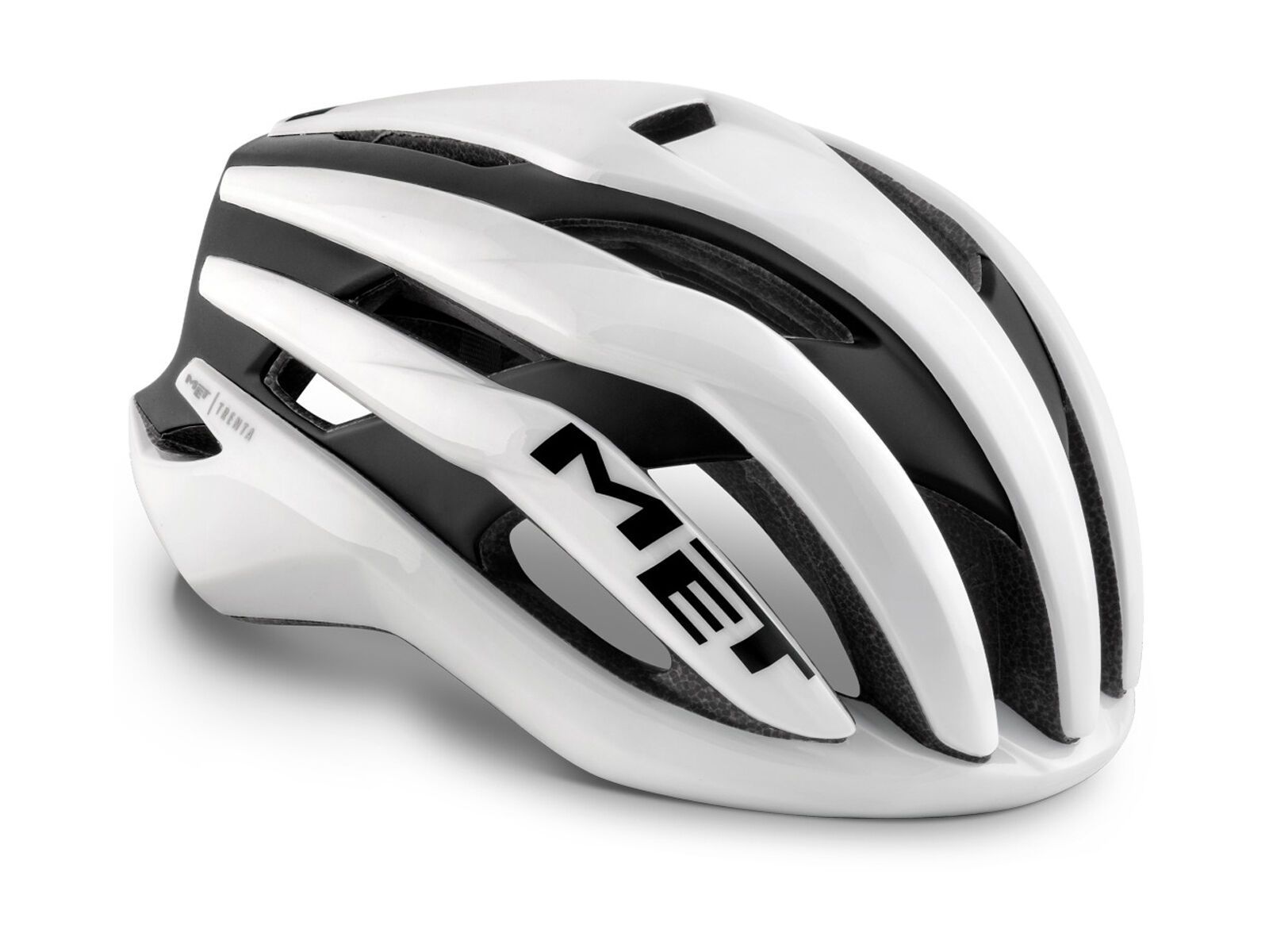 MET Trenta MIPS, white black/matt glossy - Bild 1