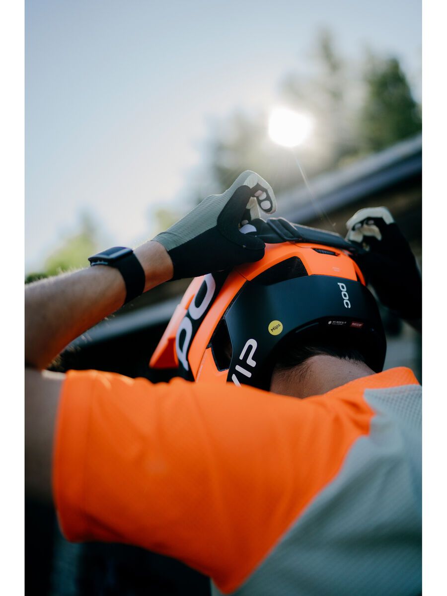 POC Otocon Race MIPS AVIP, fluorescent orange/uranium black matt - Bild 6