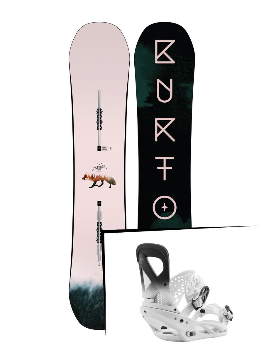 Set: Burton Yeasayer Flying V 2019 +  Lexa (2218447S) - Bild 1