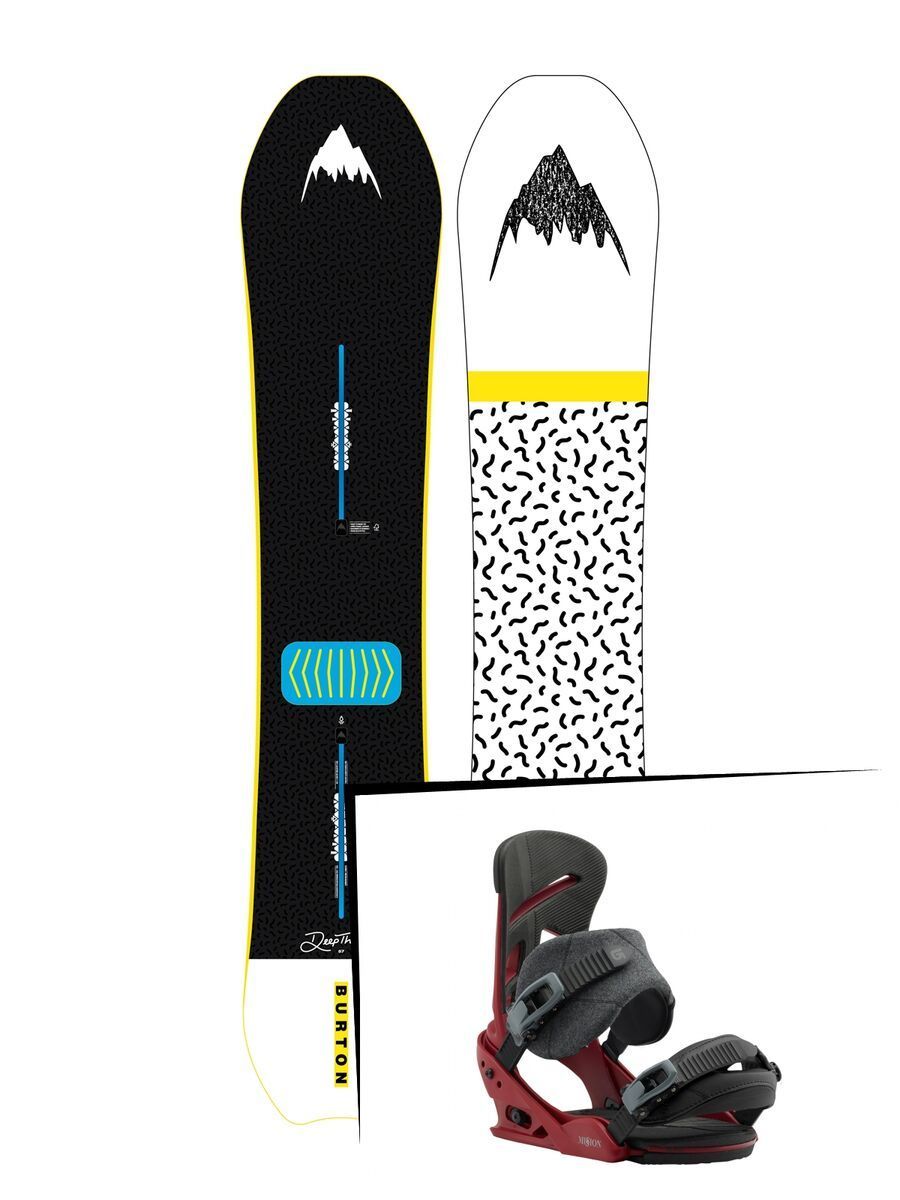 Set: Burton Deep Thinker 2019 +  Mission (1931058S) - Bild 1