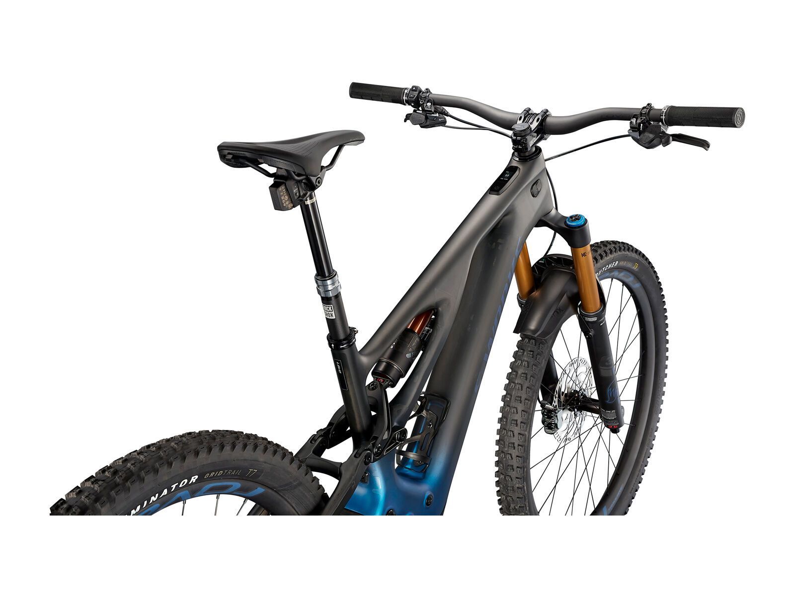 Specialized S-Works Turbo Levo, blue ghost gravity fade/black/light silver - Bild 4