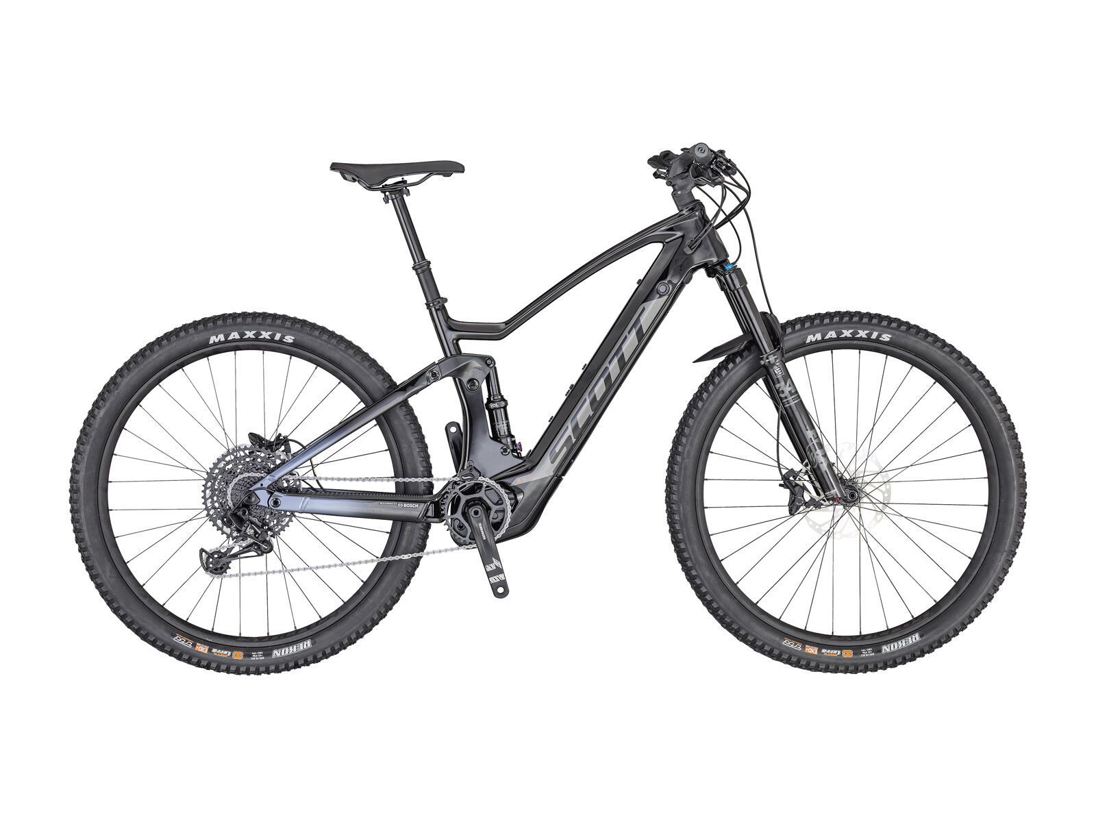 Scott Strike eRide 900 Premium, carbon/iridium anthracite/orange - Bild 1
