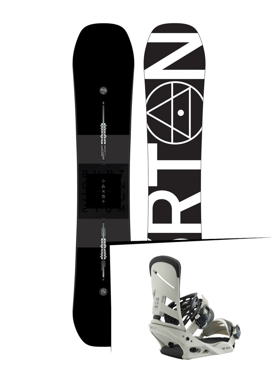 Set: Burton Custom X Flying V 2019 +  Mission (2218399S) - Bild 1