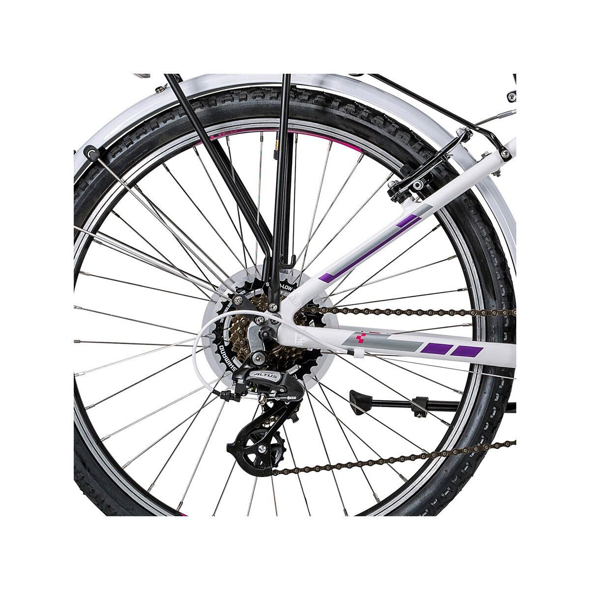 Cube Kid 240 Street Girl, white´n´purple - Bild 4