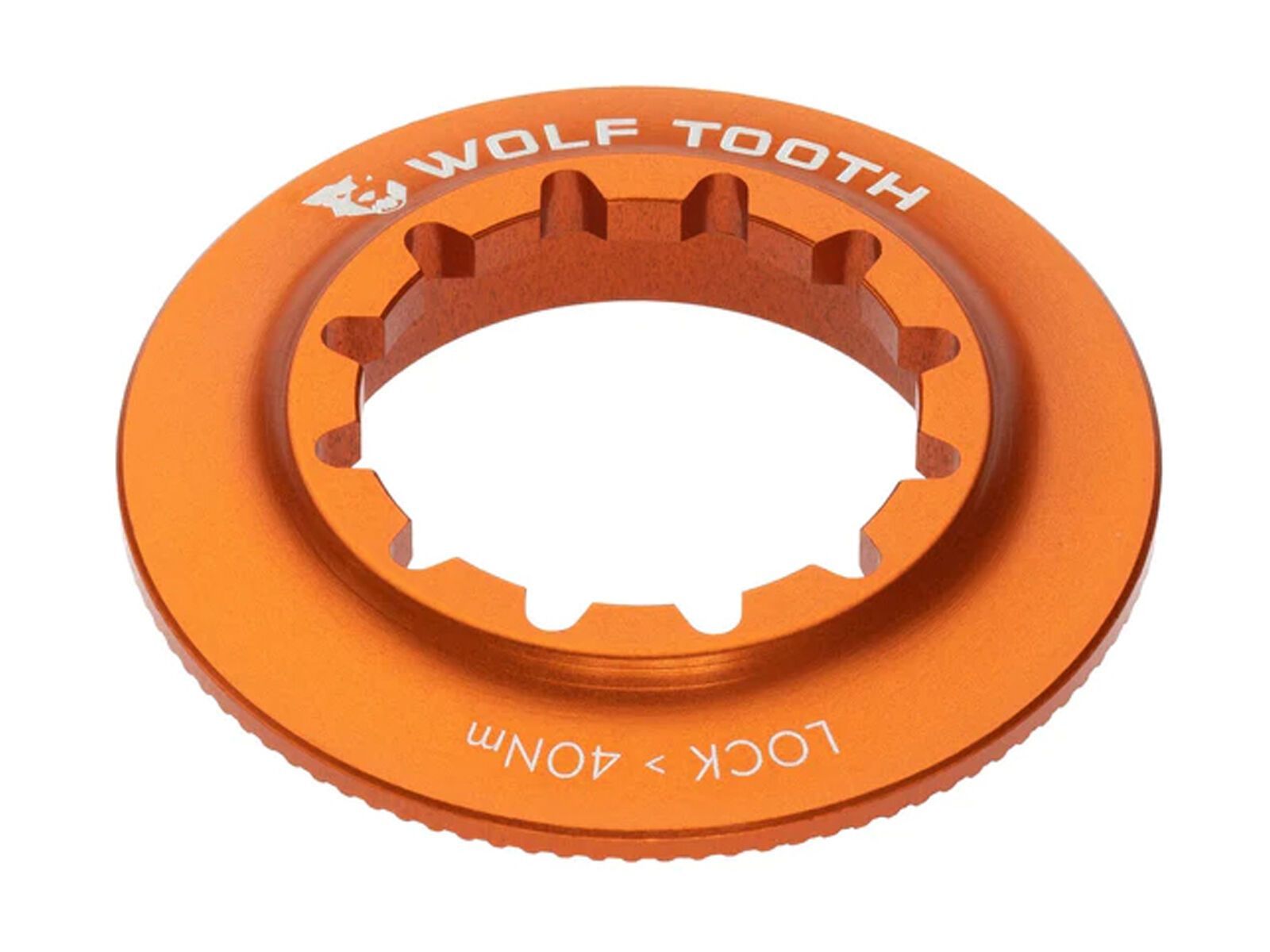 Wolf Tooth Centerlock Rotor Lockring - Innenverzahnung, orange - Bild 1