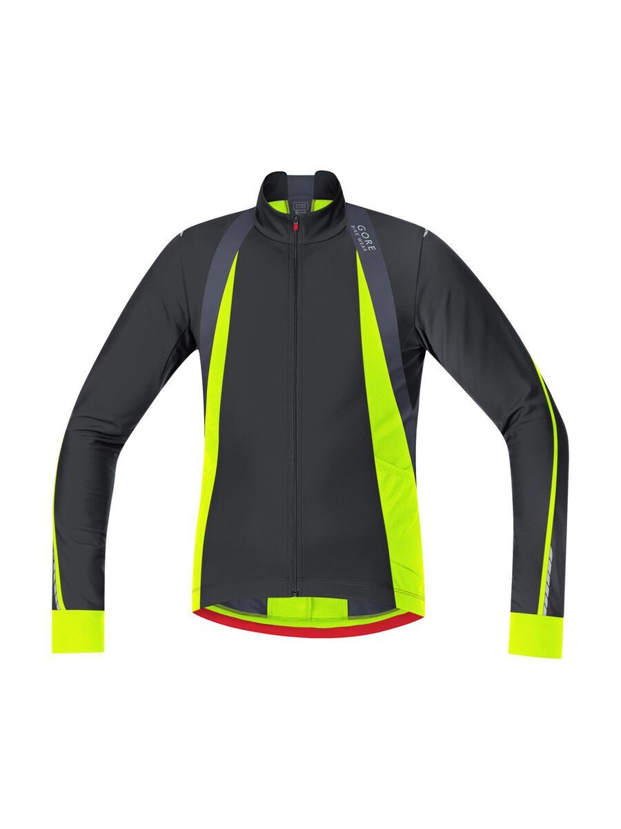 Gore Bike Wear Oxygen Thermo Trikot, black neon yellow - Bild 1