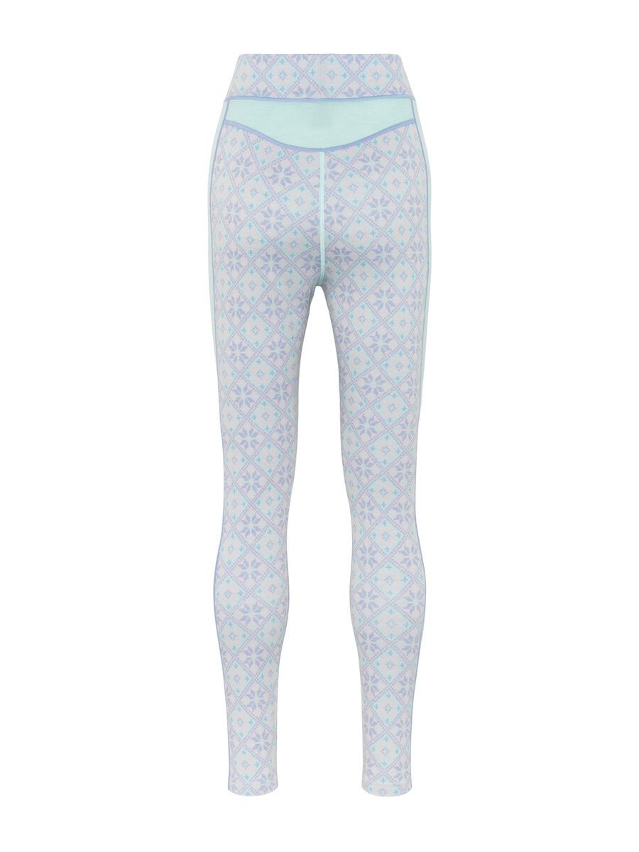 Kari Traa Rose High Waist Baselayer Pants, bright turquoise - Bild 2