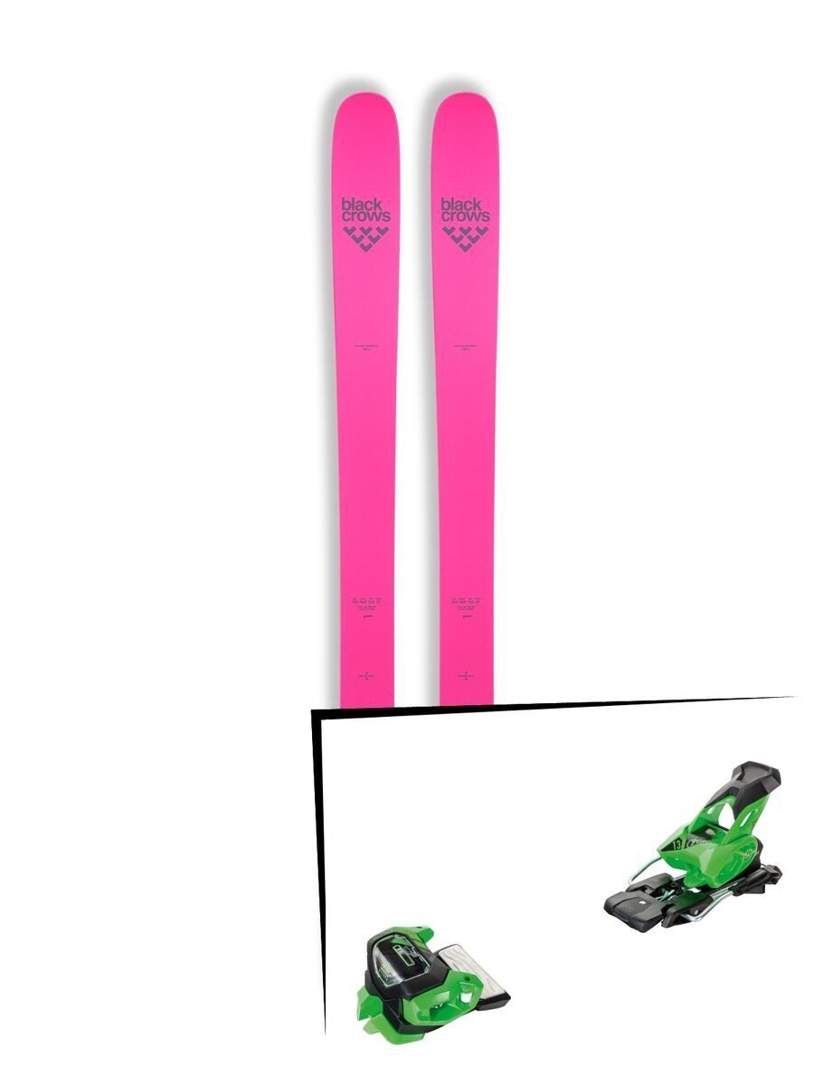 Set: Black Crows Corvus Freebird 2019 + Tyrolia Attack² 13 GW green - Bild 1