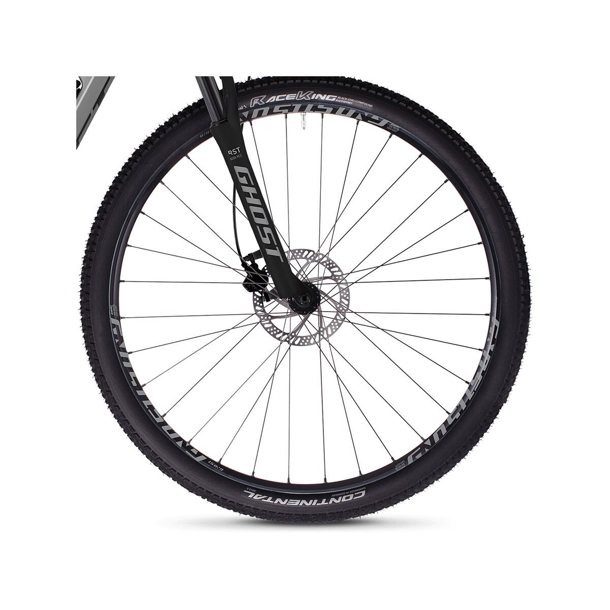 Ghost Hybride Square Cross B2.9 W AL, iridium silver/jet black - Bild 3