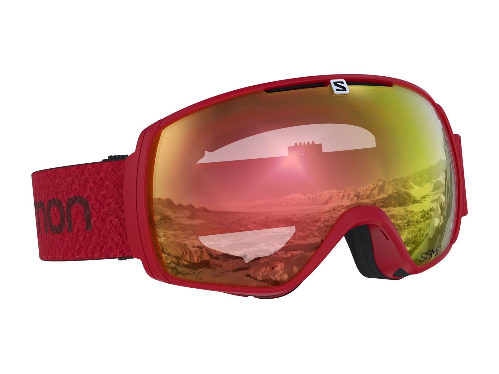 Salomon XT One Sigma Photo, red/Lens: sigma photochromatic multilayer poppy red - Bild 1