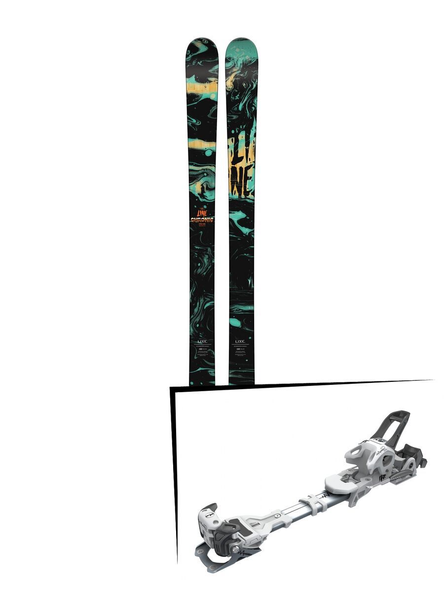 Set: Line Chronic 2018 + Tyrolia Ambition 12 AT solid white black - Bild 1