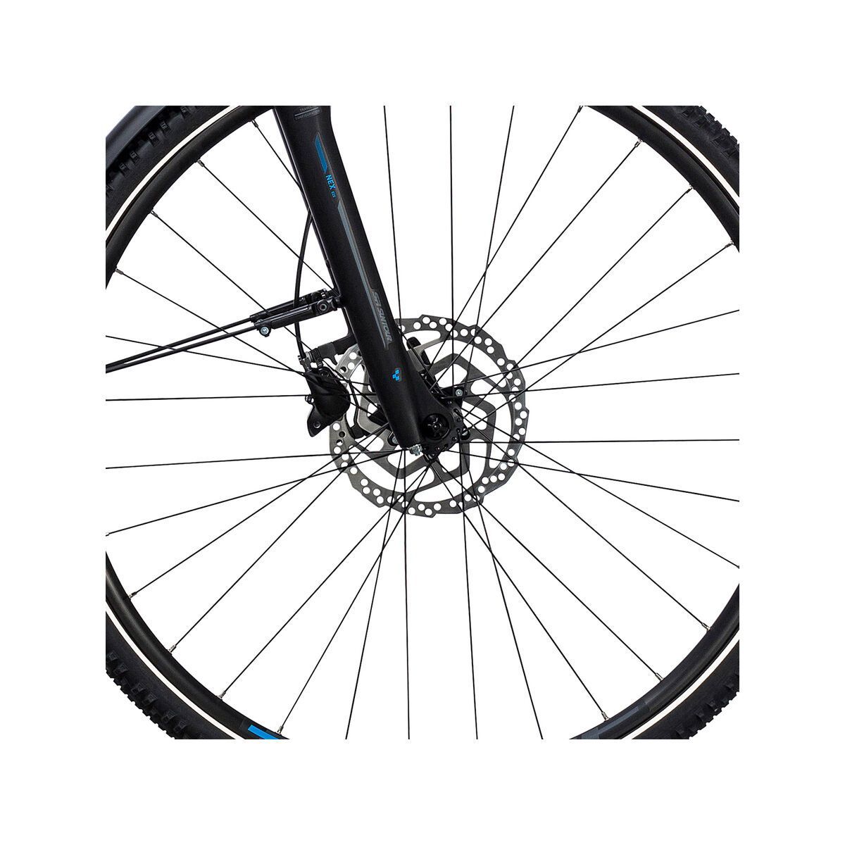 Cube Cross Hybrid Pro Allroad 400, black´n´blue - Bild 2