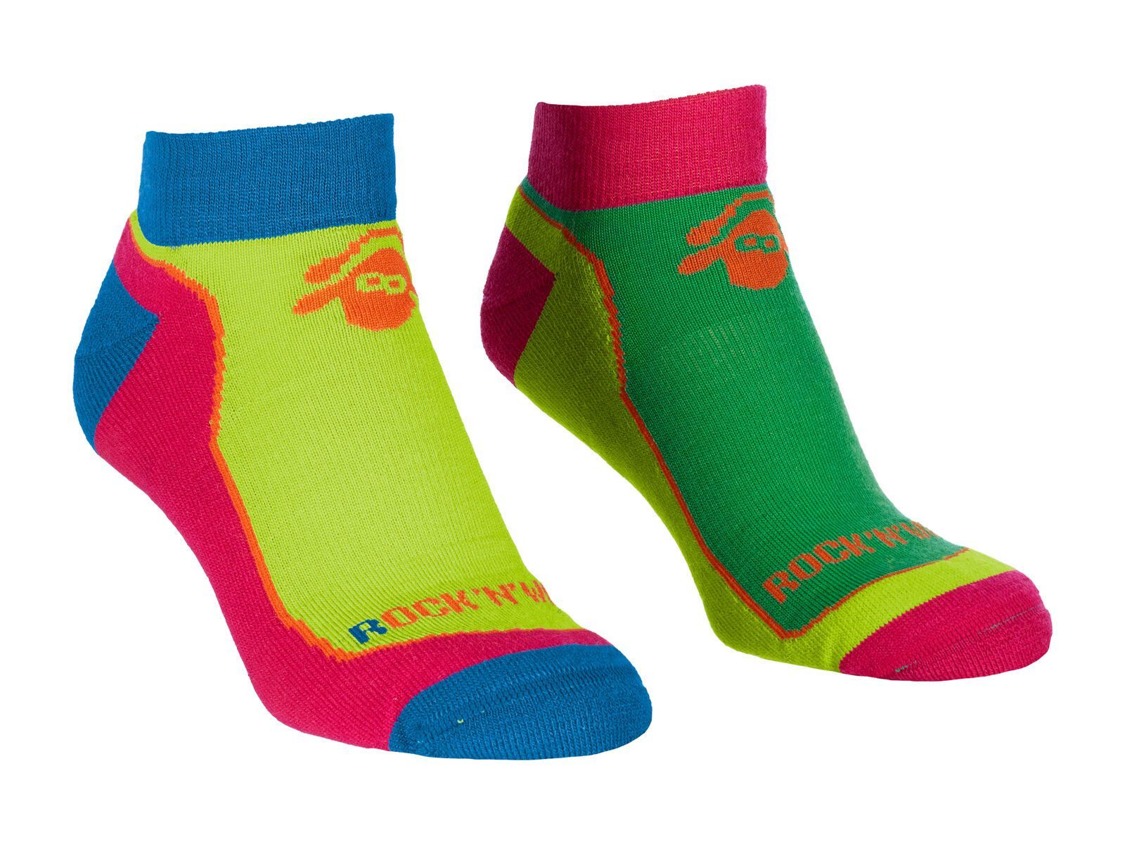 Ortovox Sports Rock'n'Wool Cool Socks, absolute green - Bild 1