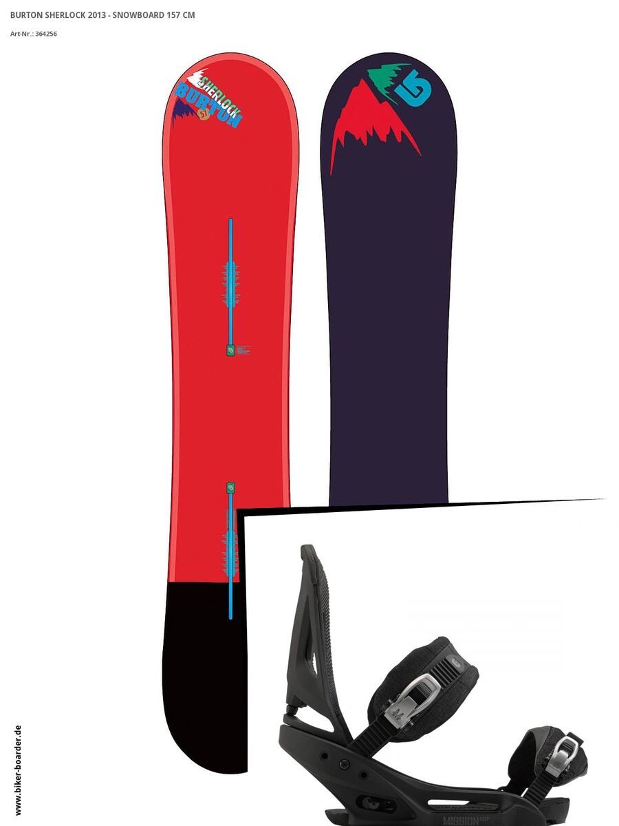 Set: Burton Sherlock  +  Mission EST (494019S) - Bild 1