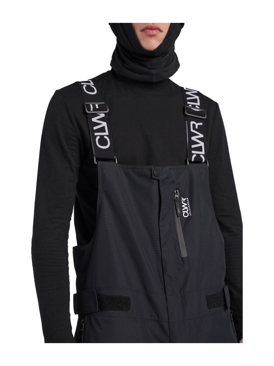 Colourwear Trabajo Bib Pants, black - Bild 4