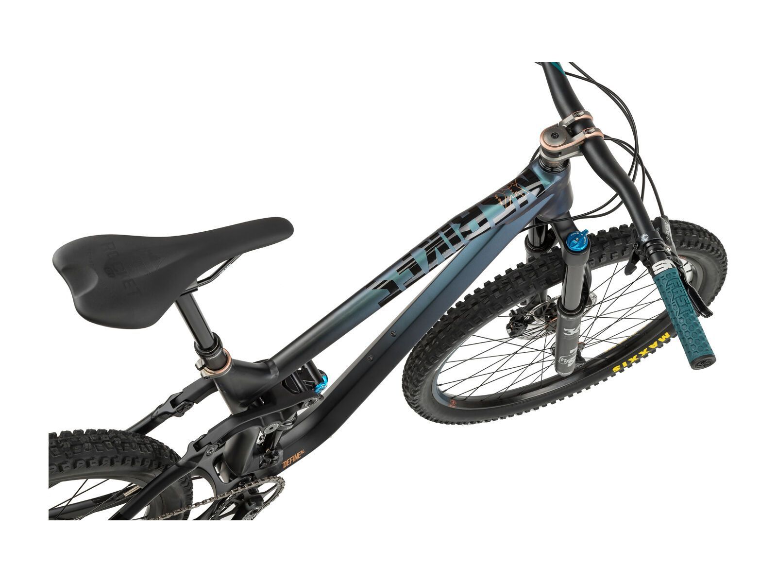 NS Bikes Define AL 160, black/teal - Bild 5