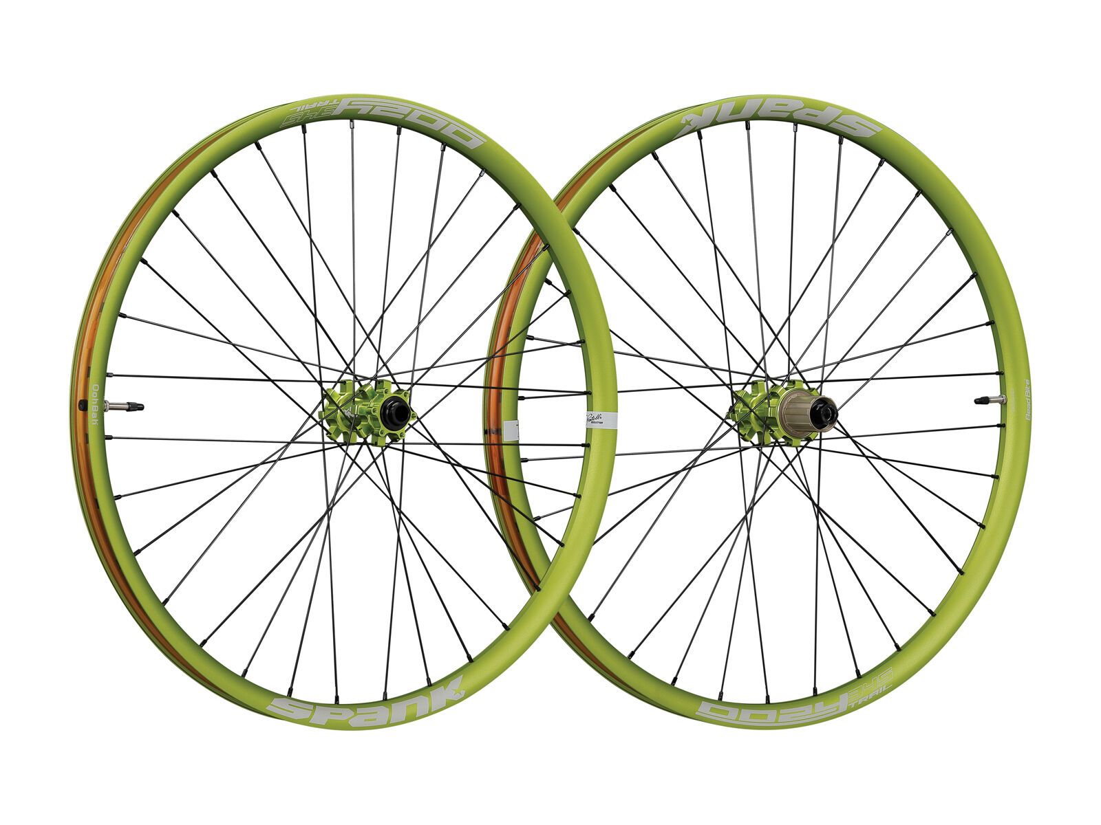 Spank Oozy Trail 345 Wheelset 29, emerald green - Bild 1