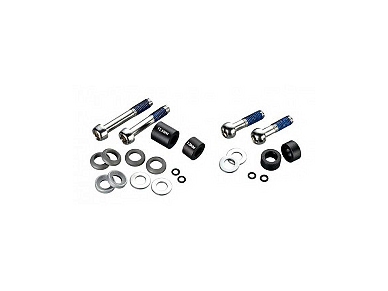 Avid Disc Adapter Standard/CPS 10 mm Postmount für 170 mm Rotor, hinten, Stahlschrauben, schwarz - Bild 1