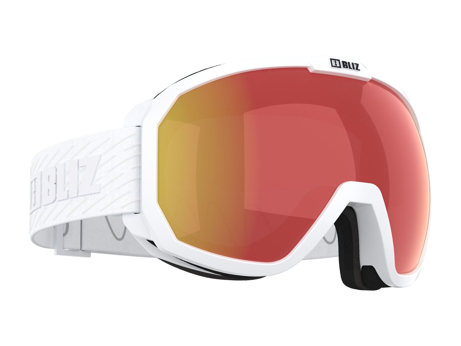 Bliz Charge OTG, Brown Red / matt white - Bild 4